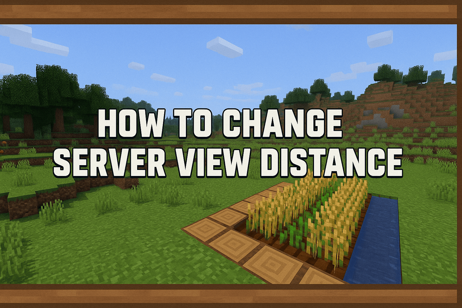 Why You Should Lower Your Minecraft Server View Distance (And How to Do It)