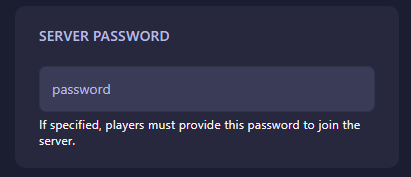 Change Astroneer server password GGServers