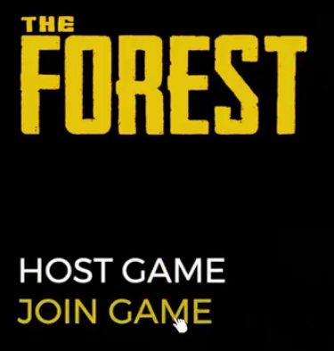 Join Game option in The Forest