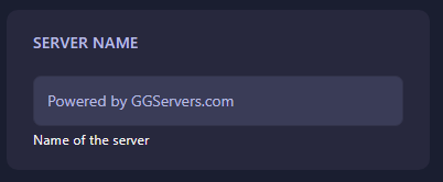 Editing the Server Name in Abiotic Factor server settings