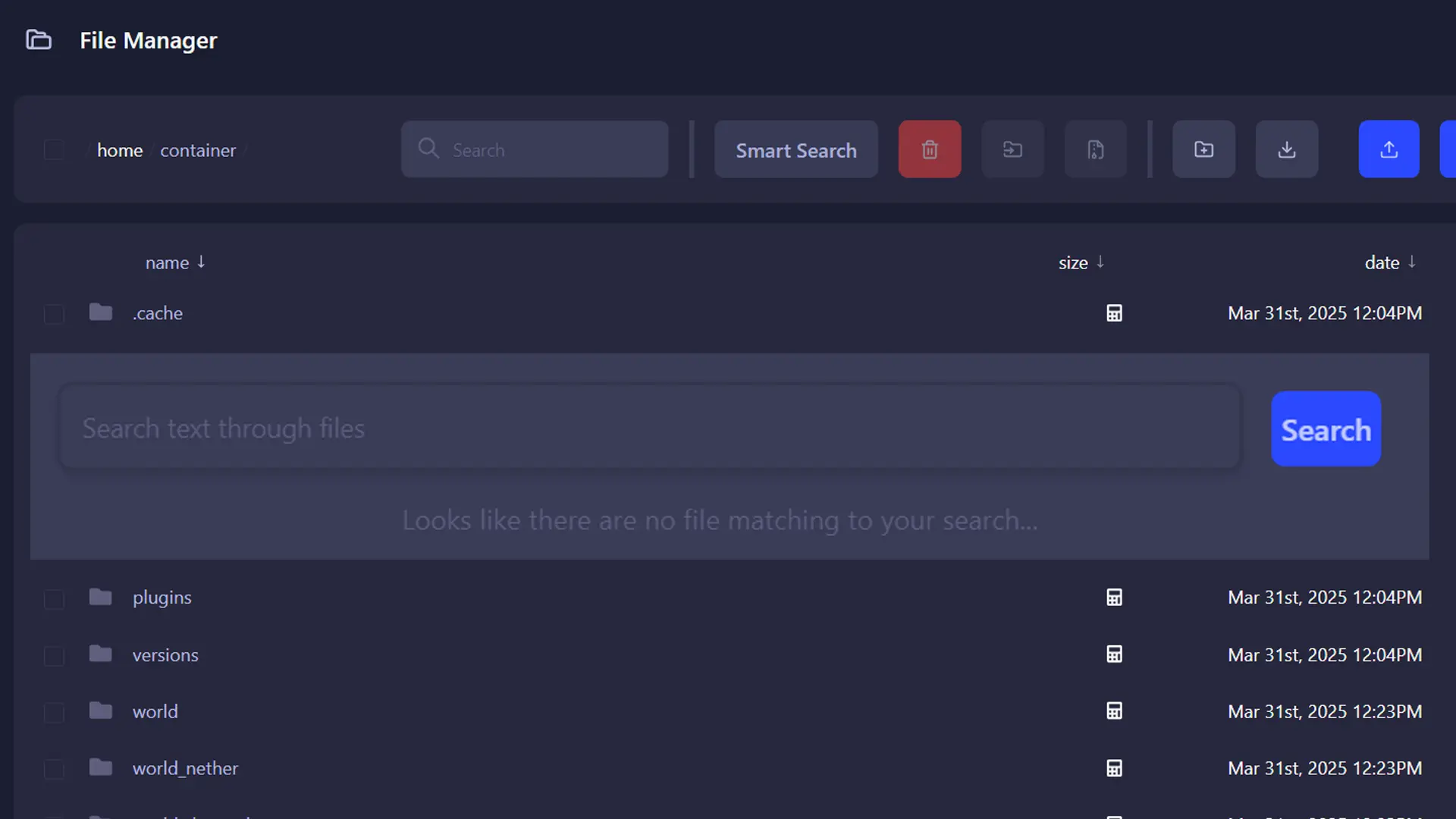 Search Text in Files