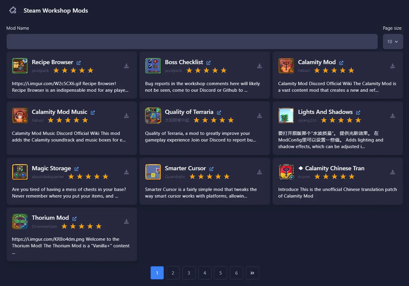 Automatic Install Terraria Mods Image